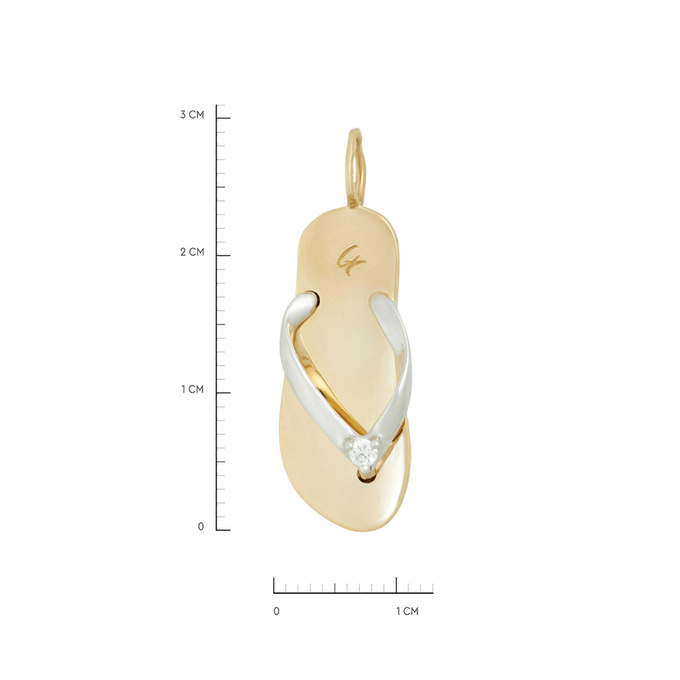 Подвеска из золота 750 пробы c бриллиантом, Л 1811 8038 за 55900