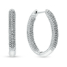 Серьги из золота 585 пробы c 196 бриллиантами