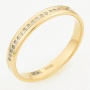 Кольцо из желтого золота 585 пробы c 16 бриллиантами Л62011533 фото 1