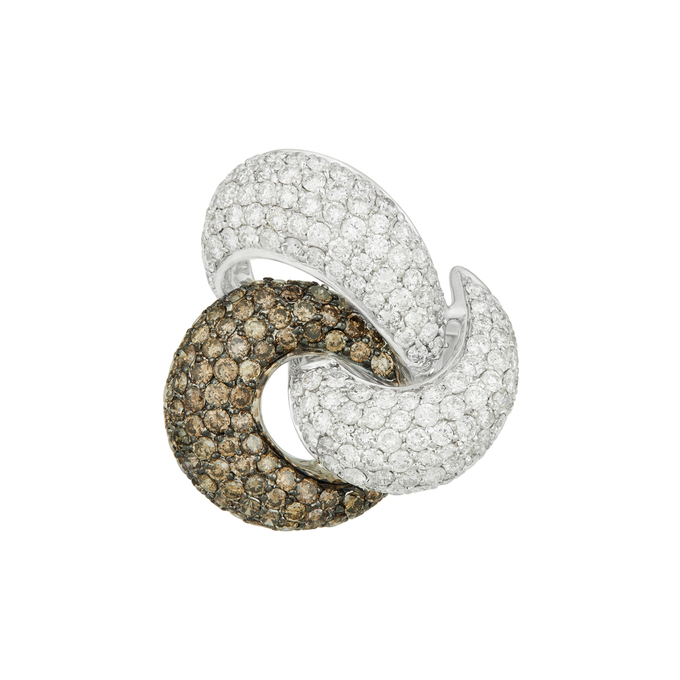 Кольцо из золота 750 пробы c бриллиантами, Л 4710 5655 за 290000