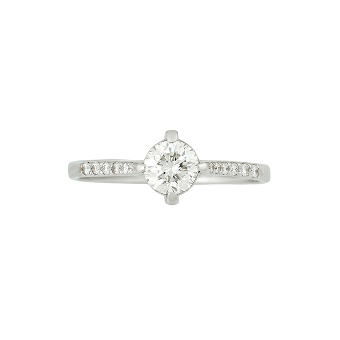 Кольцо из золота 585 пробы c бриллиантами, Л 2812 1636 за 85000