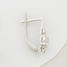 Серьги из золота 585 пробы c фианитами