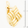 Серьги из желтого золота 585 пробы