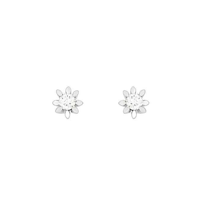 Серьги из золота 750 пробы c бриллиантами, Л 2812 5049 за 80000