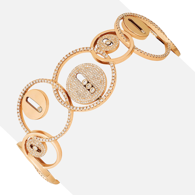 Браслет из золота 750 пробы c бриллиантами, Л 2812 2042 за 370000