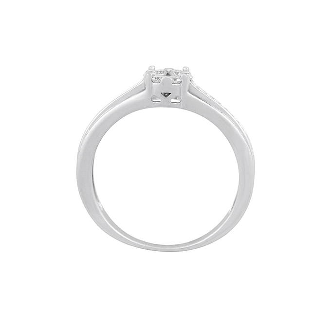 Кольцо из золота 585 пробы c бриллиантами, Л 3507 1228 за 33600