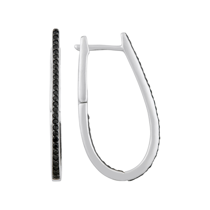 Серьги из золота 585 пробы c бриллиантами