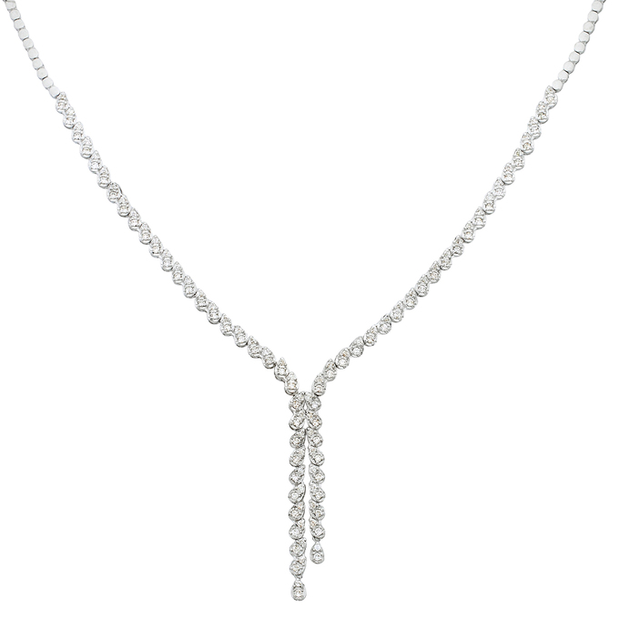 Колье из золота 750 пробы c бриллиантами, Л 2812 1781 за 160000