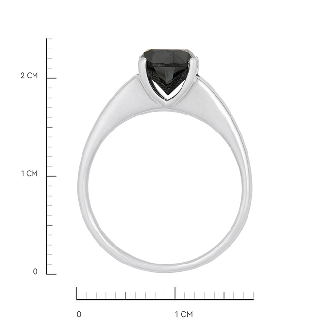 Кольцо из золота 585 пробы c бриллиантом, Л 2811 7201 за 71120