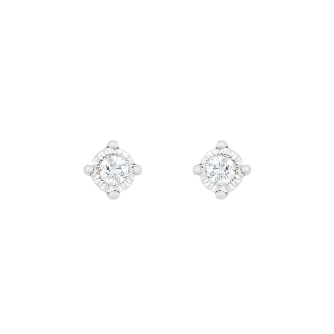 Серьги из золота 585 пробы c бриллиантами, К 0000 4189 за 23900
