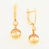 Серьги из красного золота 585 пробы