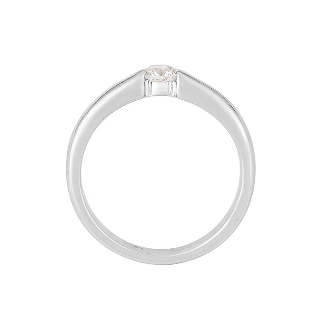 Кольцо из золота 585 пробы c бриллиантом