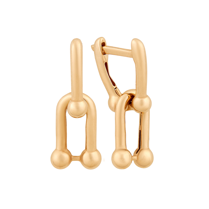 Серьги из золота 585 пробы