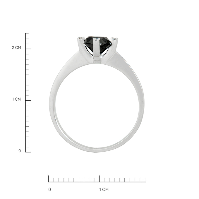 Кольцо из золота 585 пробы c бриллиантами, Л 0911 0289 за 55900