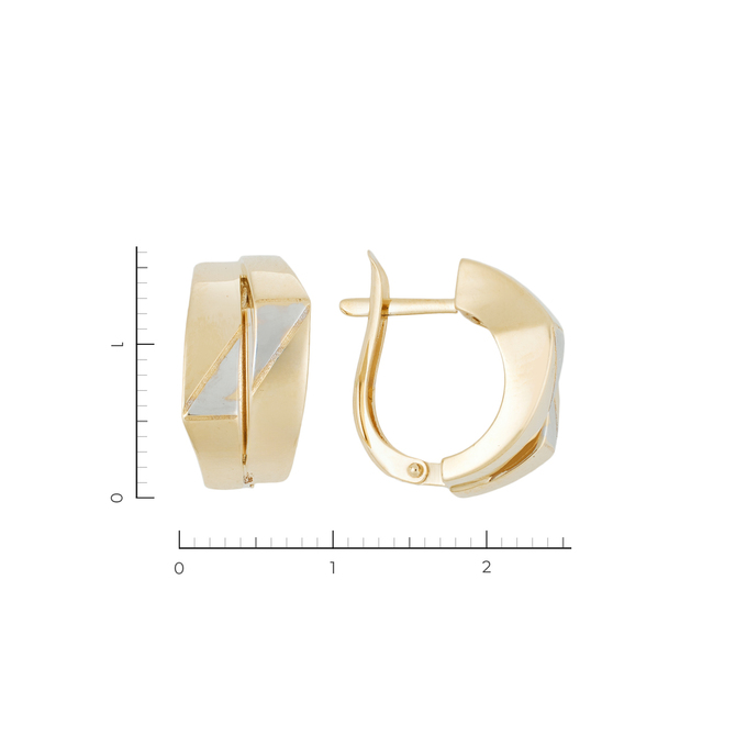 Серьги из золота 585 пробы