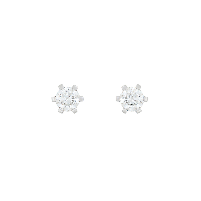 Серьги из золота 585 пробы c Бриллиант