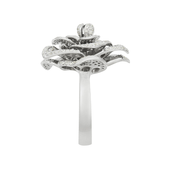 Кольцо из золота 585 пробы c бриллиантами, Л 2508 9891 за 116000