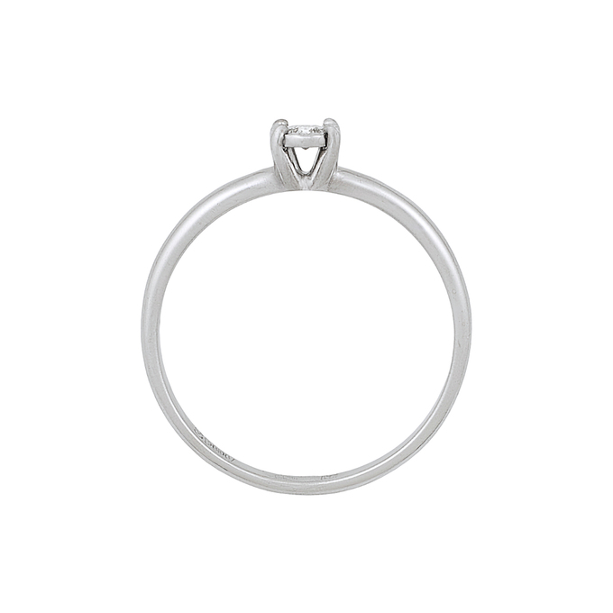 Кольцо из золота 585 пробы c бриллиантом