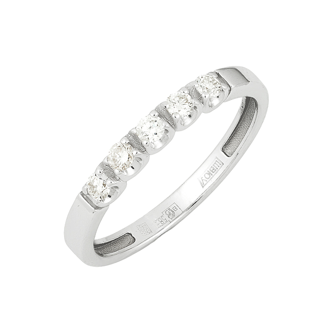 Кольцо из золота 585 пробы c бриллиантами, Л 6302 5825 за 23120