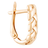 Серьги из красного золота 585 пробы