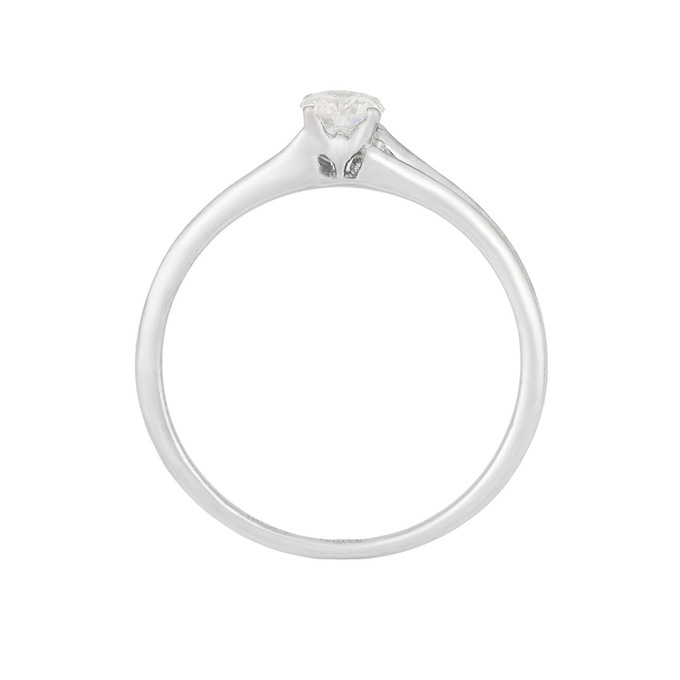 Кольцо из золота 585 пробы c бриллиантом, Л 0515 4381 за 34000