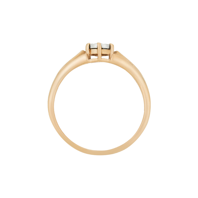 Кольцо из золота 585 пробы c бриллиантом, Л 0512 0946 за 28350