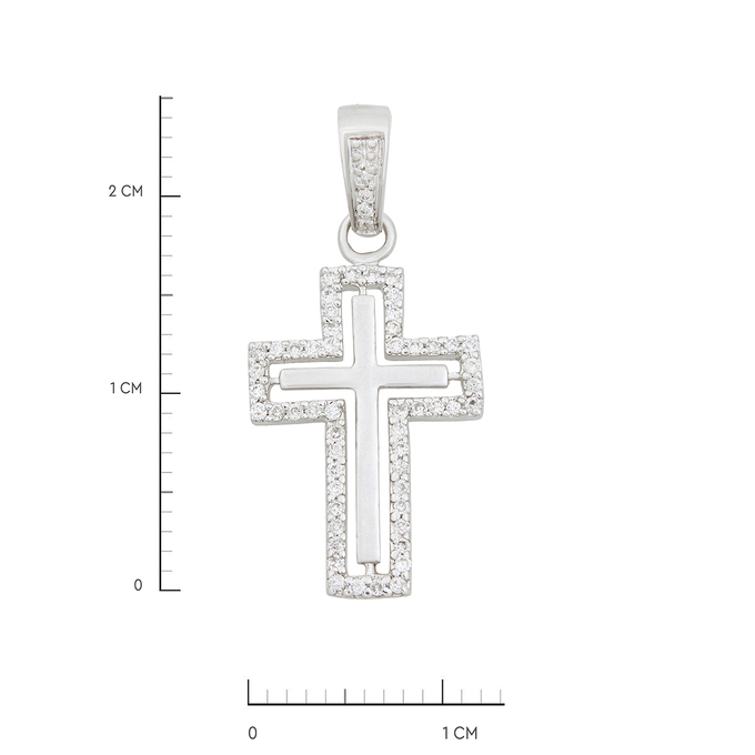 Подвеска из золота 585 пробы c бриллиантами, Л 0908 2804 за 28800