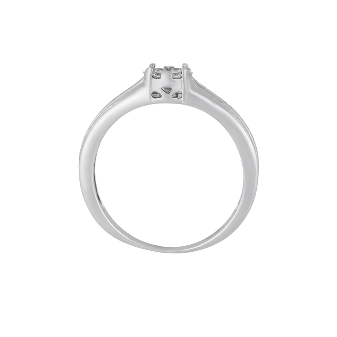 Кольцо из золота 585 пробы c бриллиантами, Л 2812 1856 за 28720