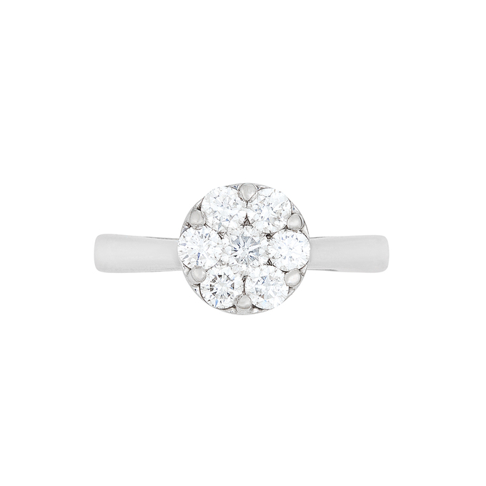 Кольцо из золота 750 пробы c бриллиантами, Л 2811 4381 за 129000