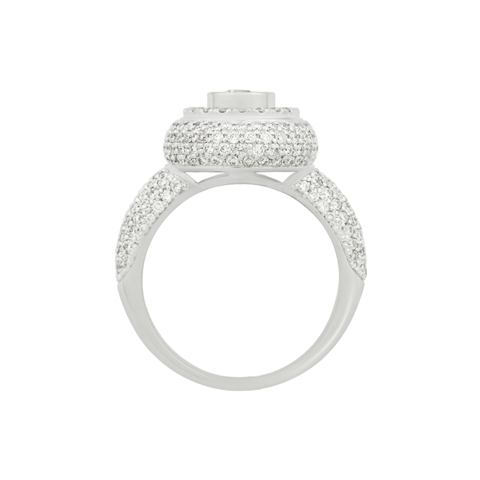 Кольцо из золота 585 пробы c бриллиантами, Л 2207 8520 за 159000