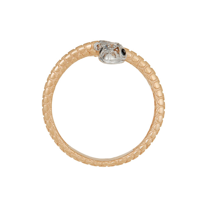 Кольцо из золота 585 пробы c фианитами, Л 4507 9075 за 44400