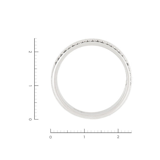Кольцо из белого золота 750 пробы c 59 бриллиантами, Л 3506 2131 за 101500