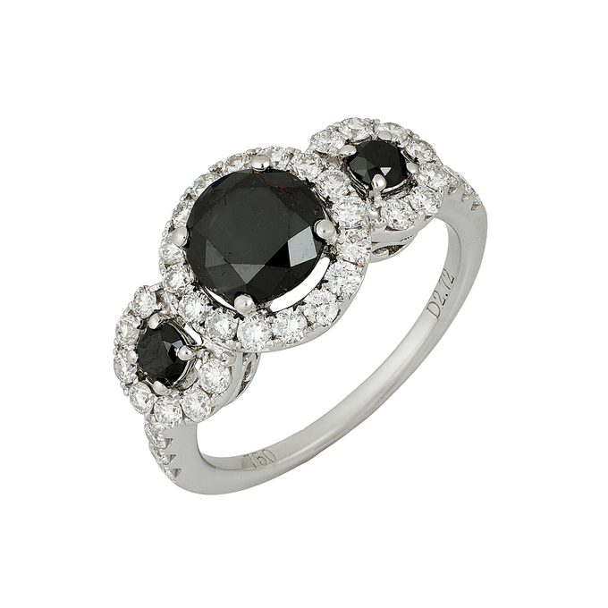 Кольцо из золота 750 пробы c бриллиантами, Л 2812 1443 за 175000