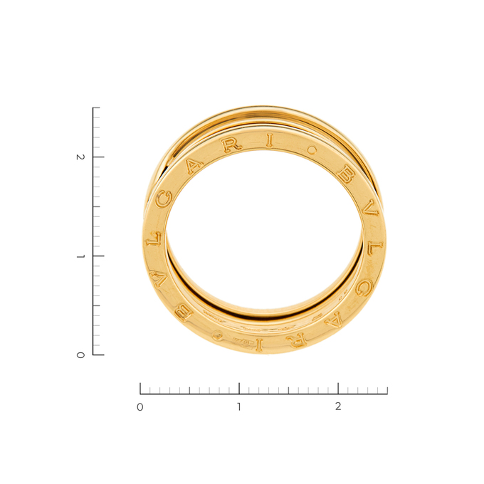 Кольцо Bvlgari золото, 750, 3 к.,11,25 гр. (чистый вес 11,25 гр.) 65 размер,  Bvlgari B.Zero1