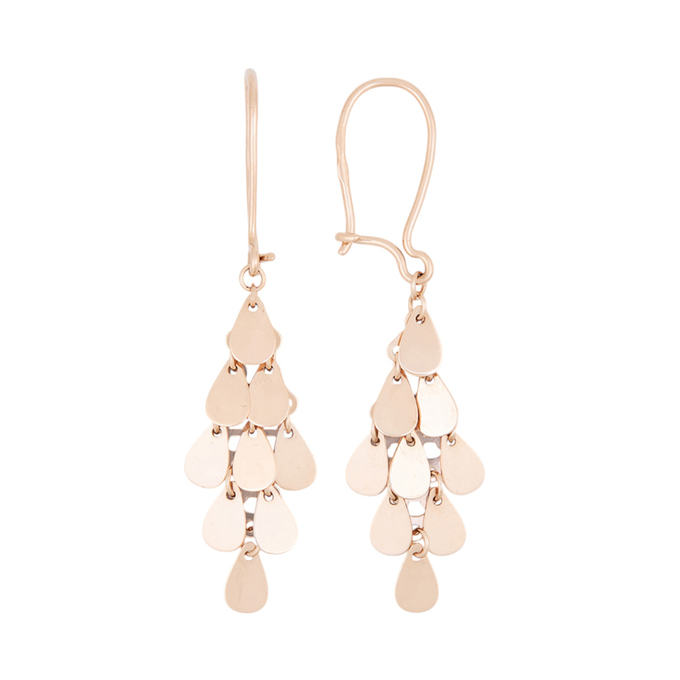 Серьги из золота 585 пробы