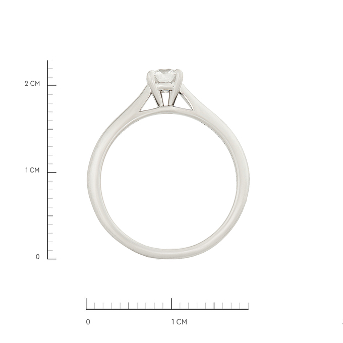 Кольцо Cartier Solitaire, Л 2812 1745 за 250000