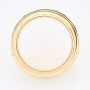 Кольцо из комбинированного золота 750 пробы c 5 бриллиантами Л04064808 фото 3