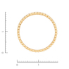 Кольцо из комбинированного золота 750 пробы