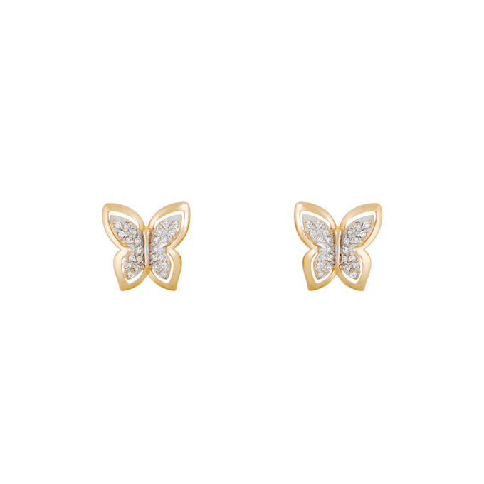 Серьги из золота 585 пробы c фианитами, Л 7502 3591 за 12400