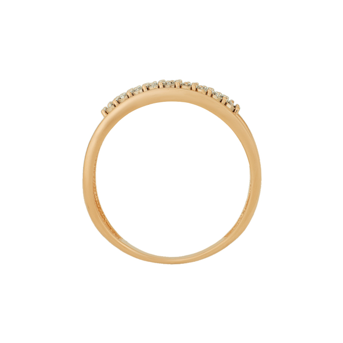 Кольцо из золота 585 пробы c бриллиантами, Л 4506 3222 за 38000