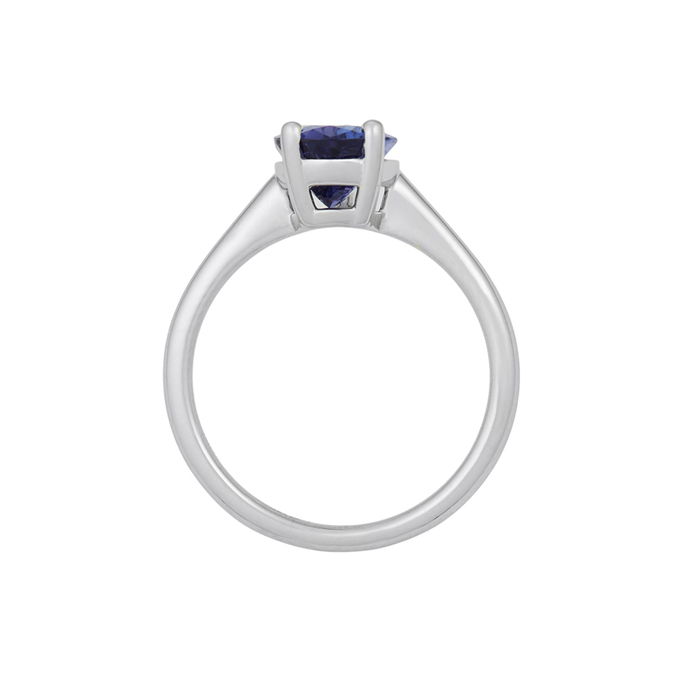 Кольцо из золота 585 пробы c танзанитом, Л 2811 2143 за 123500