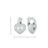 Серьги из золота 750 пробы c 152 бриллиантами