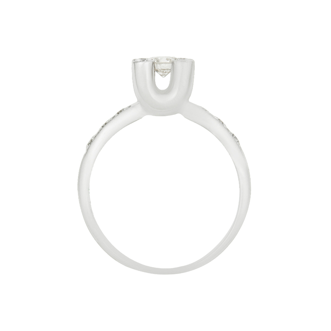 Кольцо из золота 585 пробы c бриллиантами, Л 1911 2198 за 95000