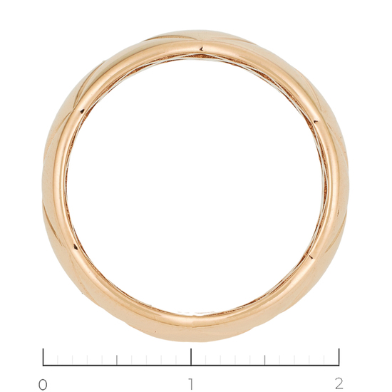 Кольцо из красного золота 585 пробы, Л31114901 за 27360