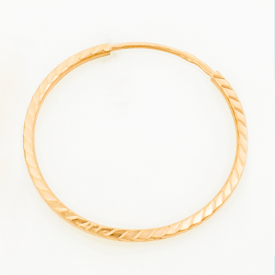 Серьги из красного золота 585 пробы