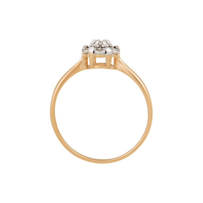 Кольцо из золота 585 пробы c бриллиантами, Л 6002 5928 за 24000