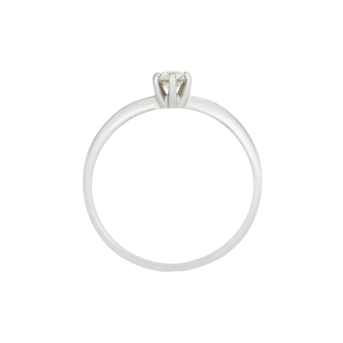 Кольцо из золота 585 пробы c бриллиантом, Л 7303 3868 за 24400