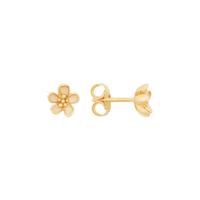 Серьги из золота 585 пробы с эмалью, Ц О007 4485 за 16500