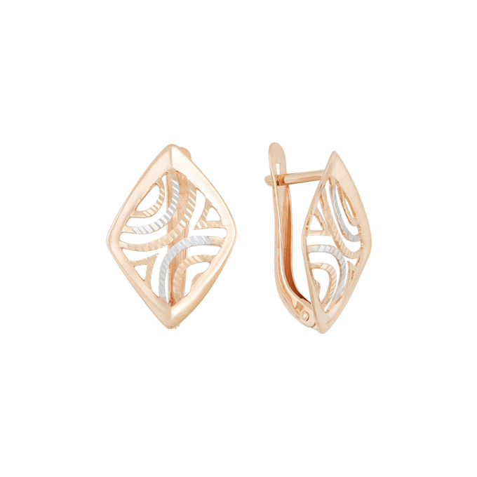 Серьги из золота 585 пробы