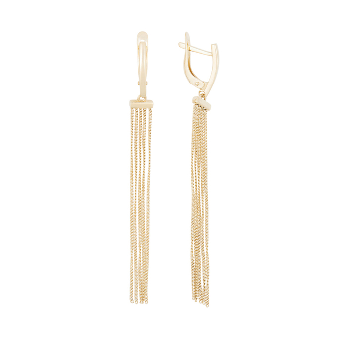 Серьги из золота 585 пробы